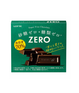 Шоколад горький "BLACK ZERO" (70%), 50 г LOTTE