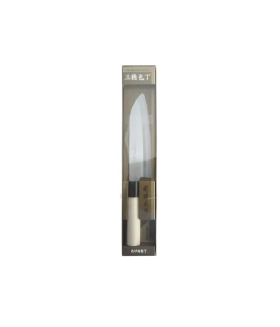 Нож универсальный "TSUBAZO SANTOKU" 173mm. Сталь: SUS420J2. Nikken japan premium Inc.