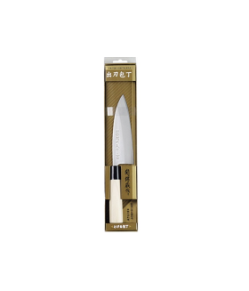 Нож для разделки рыбы "TSUBAZO DEBA" 160mm. Сталь: SUS420J2. Nikken