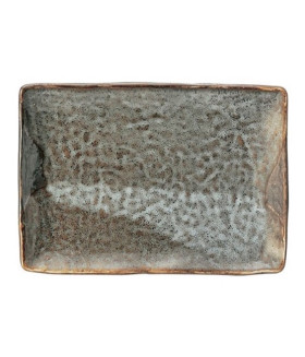Тарелка прямоугольная в японском стиле "Yamagasumi" 16.8×11.1×2cm