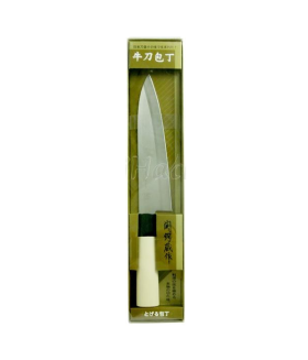Нож для шинковки "TSUBAZO GYUTO" 183mm. Сталь: SUS420J2. Nikken