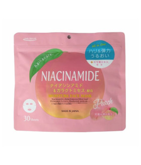 Маска для лица с Ниацинамидом Niacinamide Moisture facial mask sheet   "SANWA" 30 шт