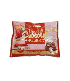 Шоколад "NAMA ICHIGO Chocolate "Живой" со  вкусом клубники, 120г Takaoka