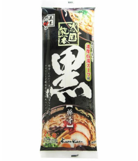 Лапша Рамен  "Hinokuni Kumamoto Tonkotsu Ramen" с чёрным кунжутом 244г Ицукки (2 порц.)