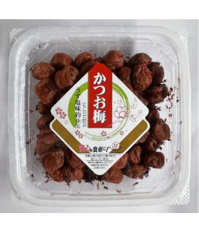 Слива Умэбоси со вкусом голубого тунца и периллы "Katsuo Umeboshi" 250g Kinokuni