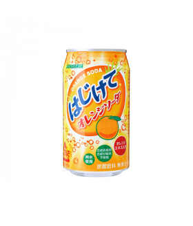 Напиток газированный шипучий "HAJIKETE Orange Cider" (апельсин), 350г SANGARIA