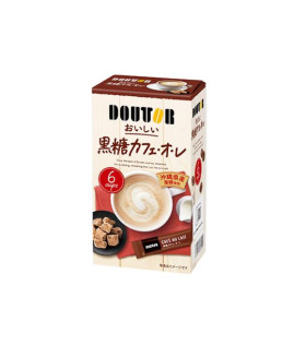 Кофе растворимый сублимированный Латте Doutor Maroyaka Cafe au lait (c  тростниковым сахаром) 6 стиков
