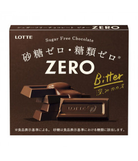 Шоколад горький "ZERO" без сахара, 50г Lotte