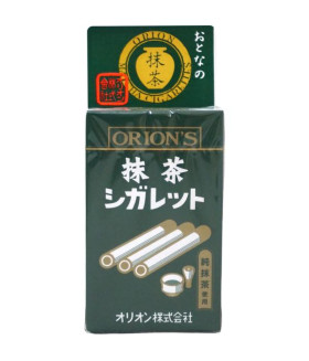 Kонфеты "Cигаретки"со вкусом чая Маття MATCHA CIGARETTE, 14г ORION