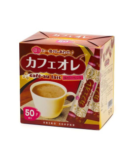 Кофе растворимый Cafe au lait Ajiwai Blend кофе-латте "Адживай Бленд" 50Р, 600г "SEIKO"