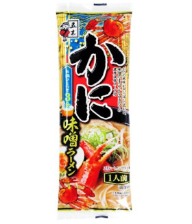 Лапша  Рамен  KUMAMON NO KUMAMOTO (со вкусом краба и мисо) 1 порц. 114г ITSUKI