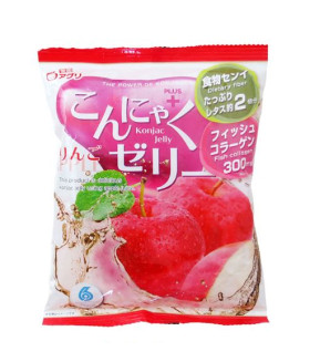 Желе конняку Apple со вкусом яблока, 96г (16г*6шт) YUKIGUNI AGURI