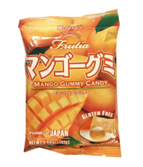 Мармелад жевательный со вкусом манго "Frutia", 102г  Kasugai