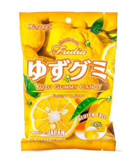 Мармелад жевательный со вкусом юдзу "Frutia", 102г  "Kasugai"