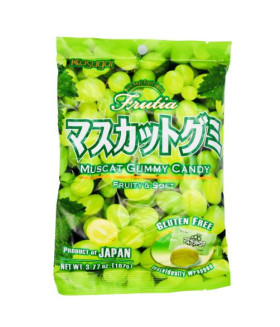 Мармелад жевательный со вкусом винограда Мускат "Frutia", 107г Kasugai