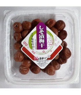 Слива Умэбоси с листьями периллы "Shiso Umeboshi" 250g Kinokuni