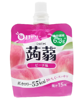 Желе Конняку "Персик MOMO" низкокалорийное Konjak 150g SEIU