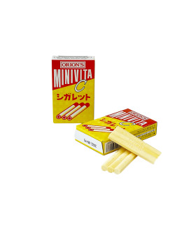 Kонфеты ("Cигаретки" со вкусом витамина С MINIVITA C CIGARETTE) 14г ORION