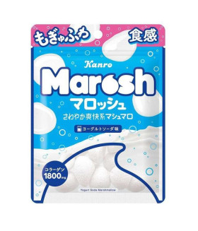Конфеты желейные "Гуми" со вкусом газировки, 50г (Маршмеллоу с газировкой MAROSH) KANRO