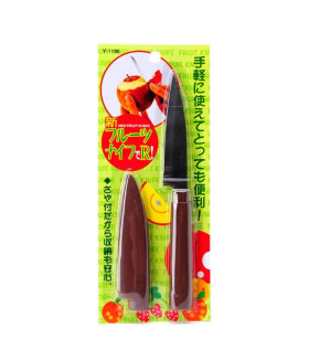 Нож для резки овощей и фруктов в ножнах, 20 см JAPAN PREMIUM